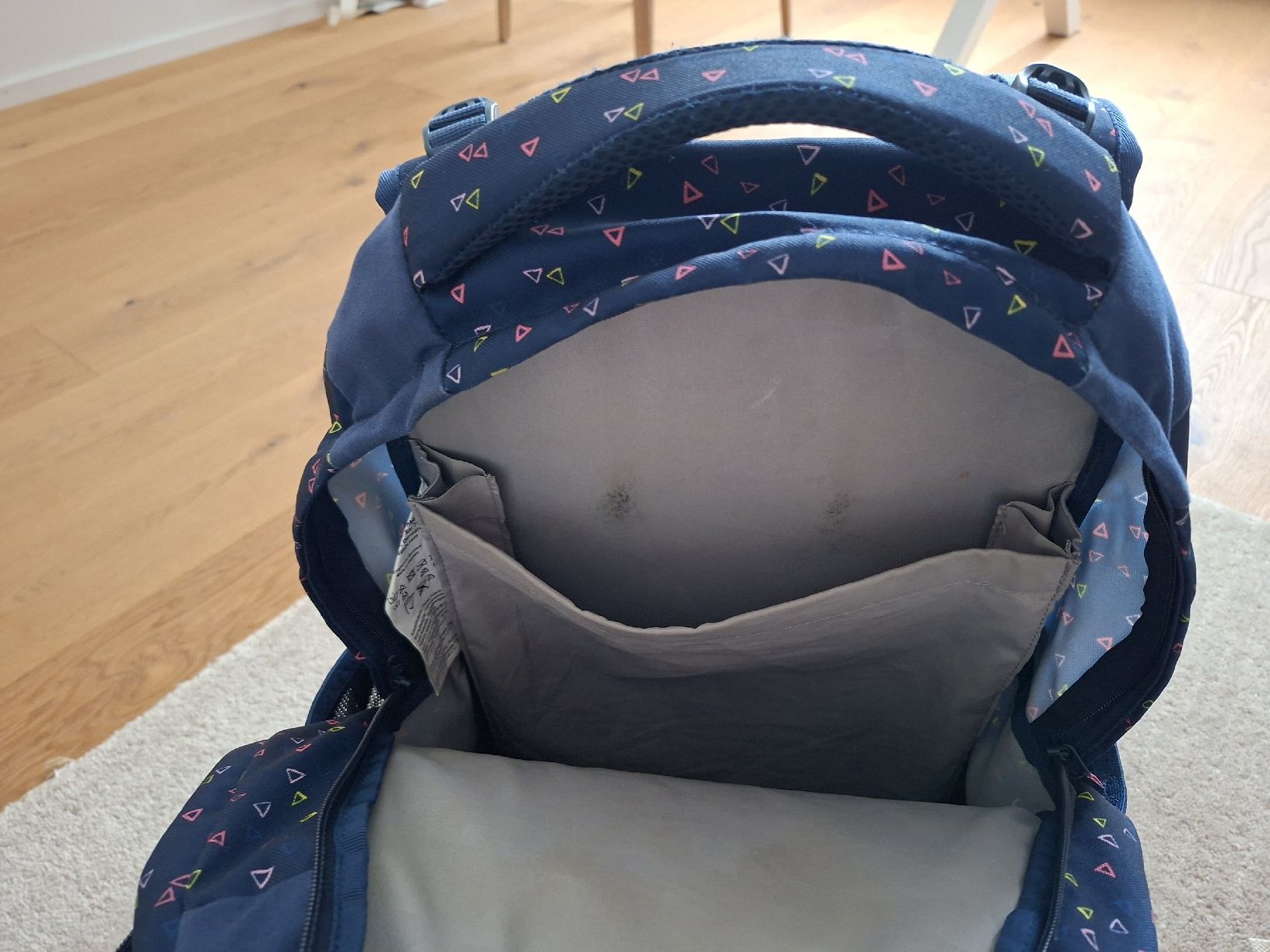 Satch Kindertaschen:  Satch Blue Triangles Rucksack und Tasche   – Gebraucht aus Aadorf von Hupfgump 9