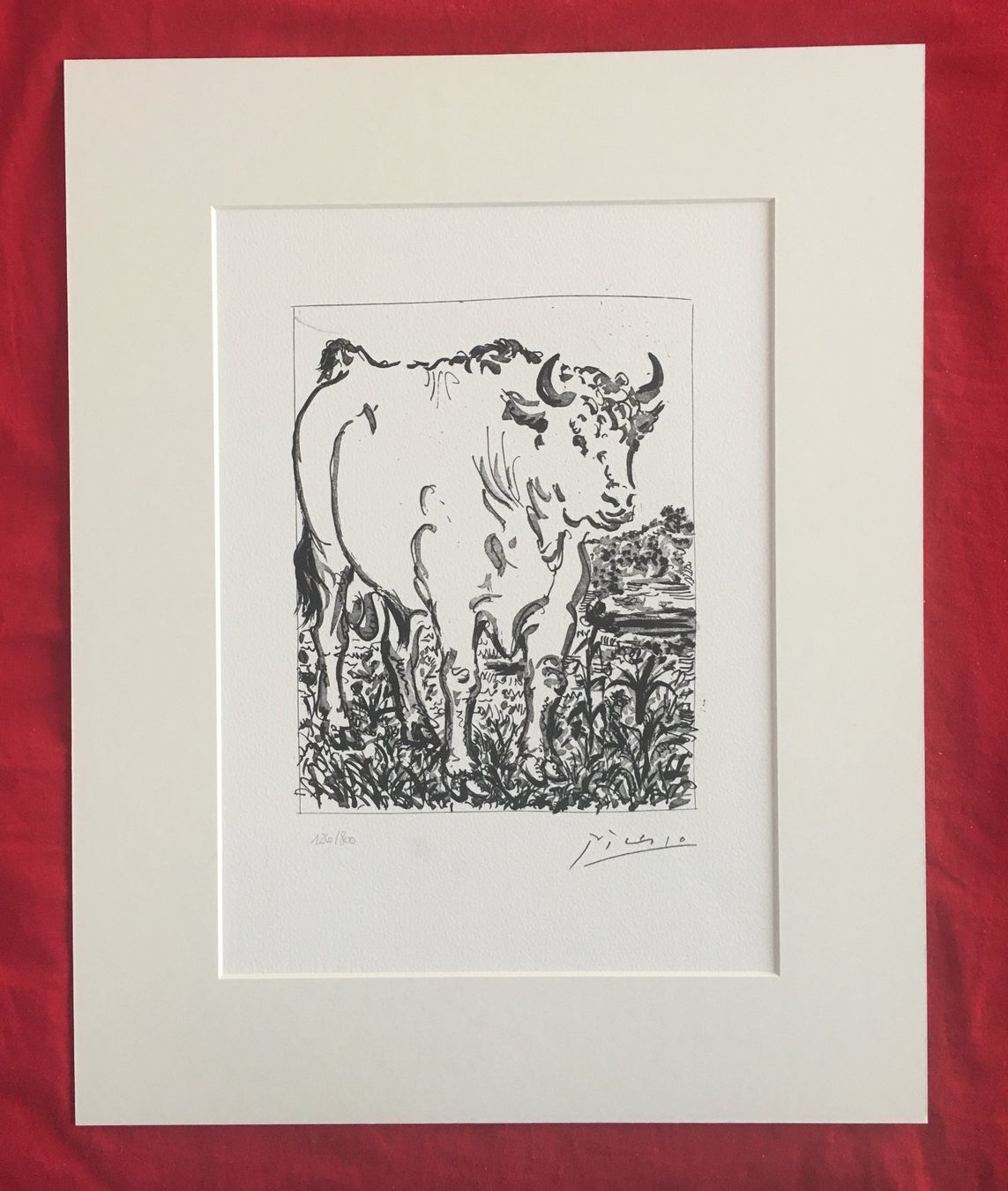 Grafica & Litografie: Pablo Picasso   Buffon Zyklus   "Le Boeuf"    Lithographie – Nuovo e nell'imballaggio originale da Nennigkofen venduto da Sommersonnen