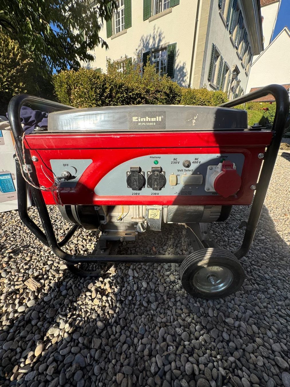 Einhell Stromgeneratoren: Generator Einhell RT-PG 5500 D – Gebraucht aus Hettlingen von lad_6