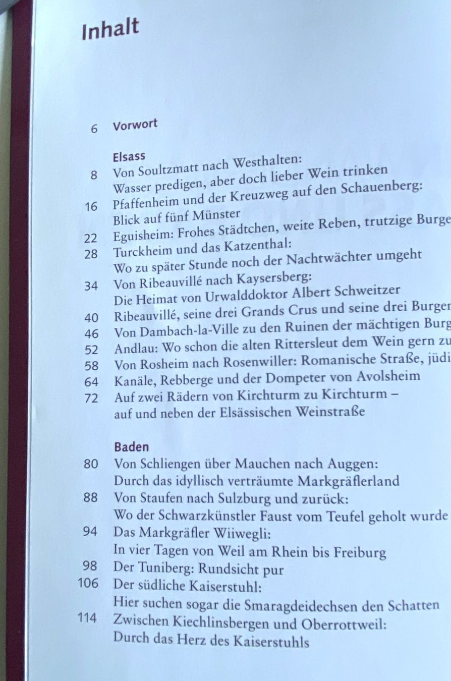 Libri: WEIN-WANDERWEGE - Baden und ELSASS – Usato da Hünenberg venduto da Ecila 1