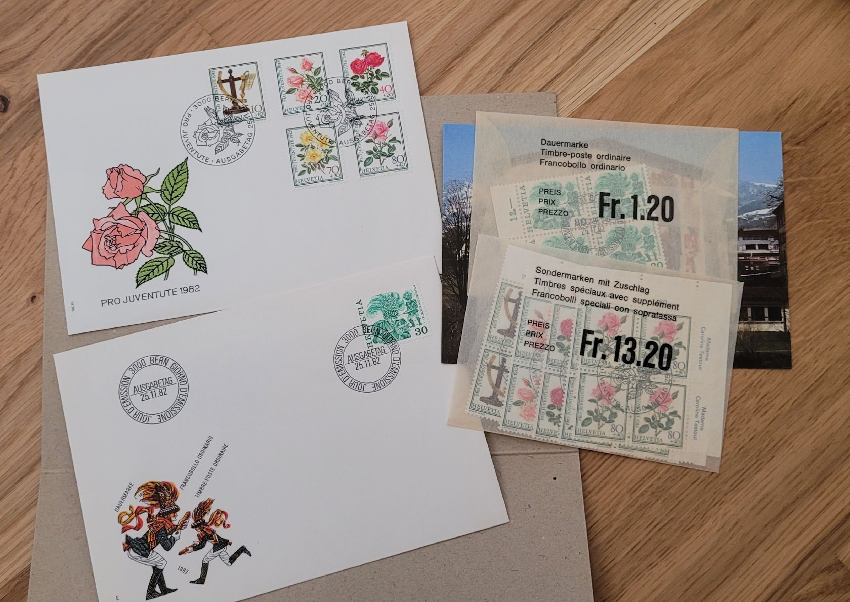 Alle Briefmarken: Briefmarken – Neu und originalverpackt aus Thun von mirjam1982 2