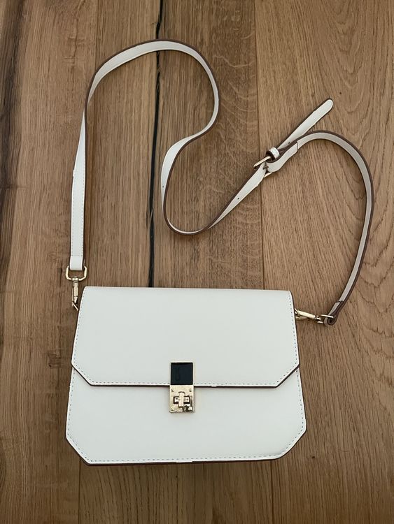 Wunderschne Weie Kleine Handtasche Ebenbild