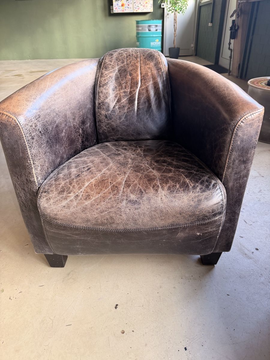 Sofas: Ledersofa braun gebraucht – D'occasion à Kaisten par Nieszner01 1