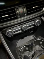 Echt Carbon Lüftungsregler Abdeckung Alfa Romeo Giulia