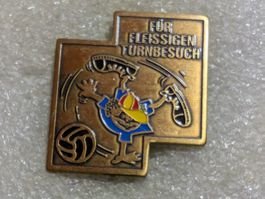 Ansteckpin 107: Für fleissigen Turnbesuch