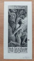Exlibris Carl Streller Original Radierung mit Aquatinta sign