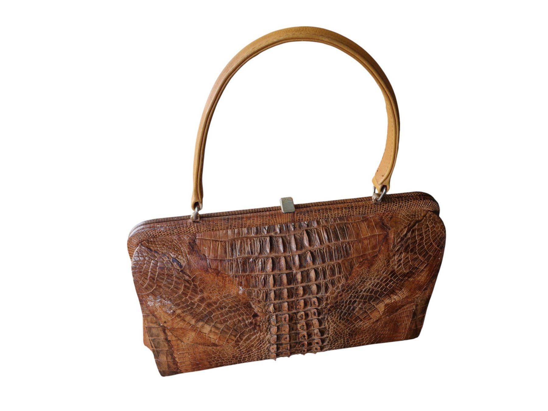 Borse da donna: 1950er Handtasche Kroko – Usato da Mörschwil venduto da wunderkiste44 4