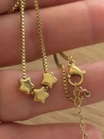 Luxus Elegante Edelsthal Kette Farbe : Gold