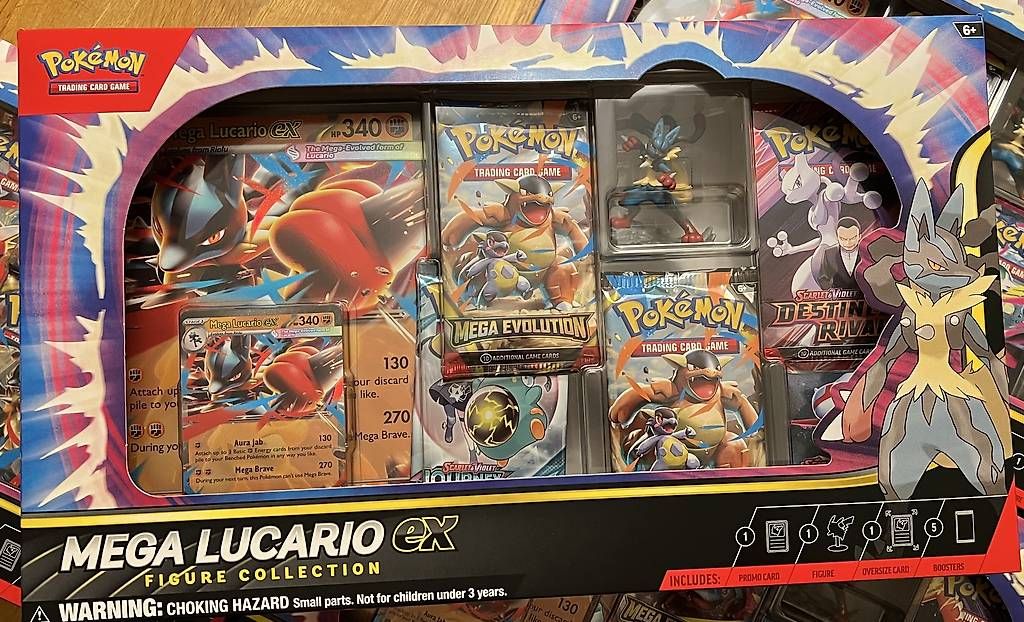 Pokémon Carte collezionabili: Pokémon Mega Lucario ex Figure Collection – Usato da St. Gallen venduto da AOCards