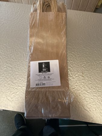 Tasche Geschenktasche Flasche Restposten