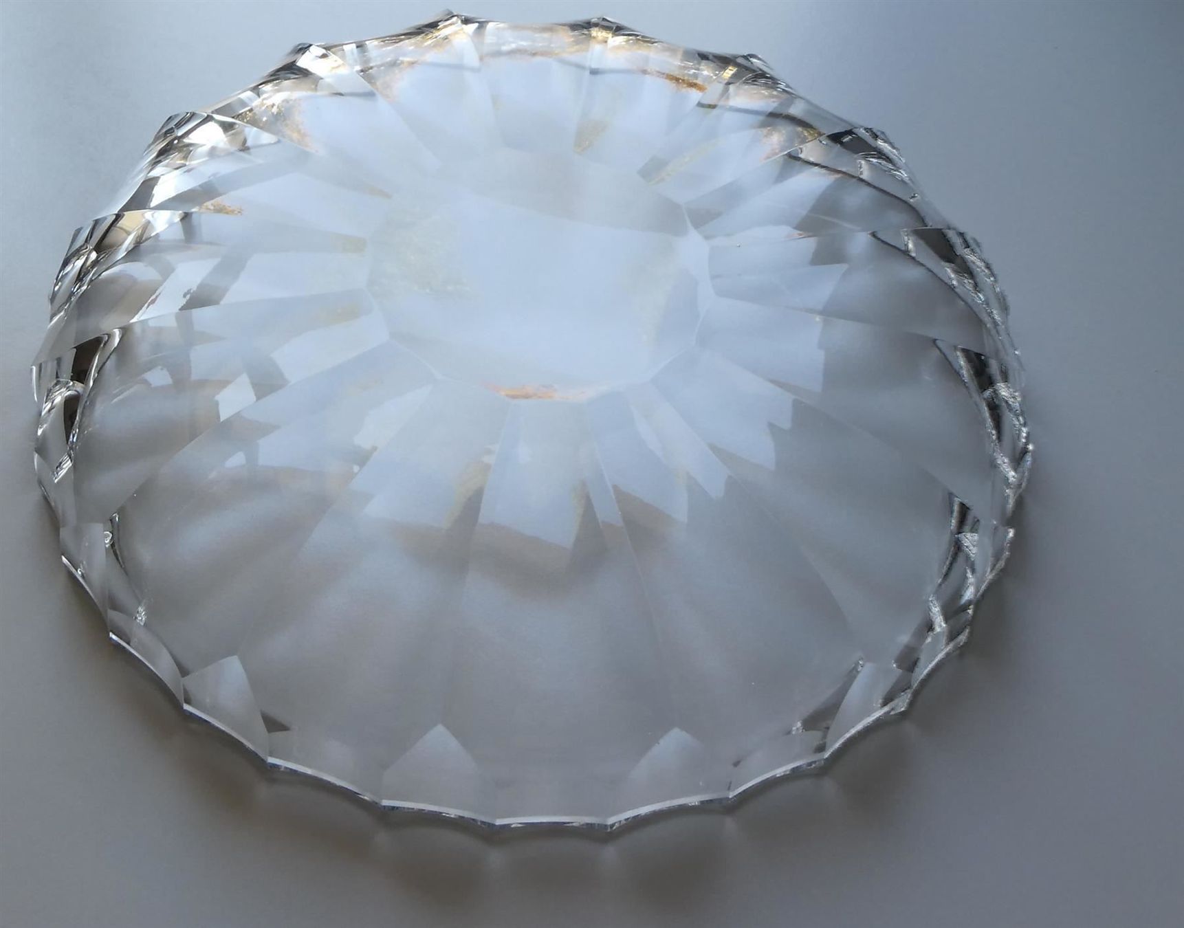 Piatti di portata: Früchteschale Schale Servierplatte Kristall Design – Usato da Frauenfeld venduto da dhour 2