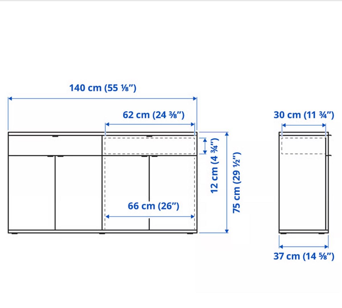 Ikea Kommoden: Side cupboard – Gebraucht aus Zürich von the_pjr8 3