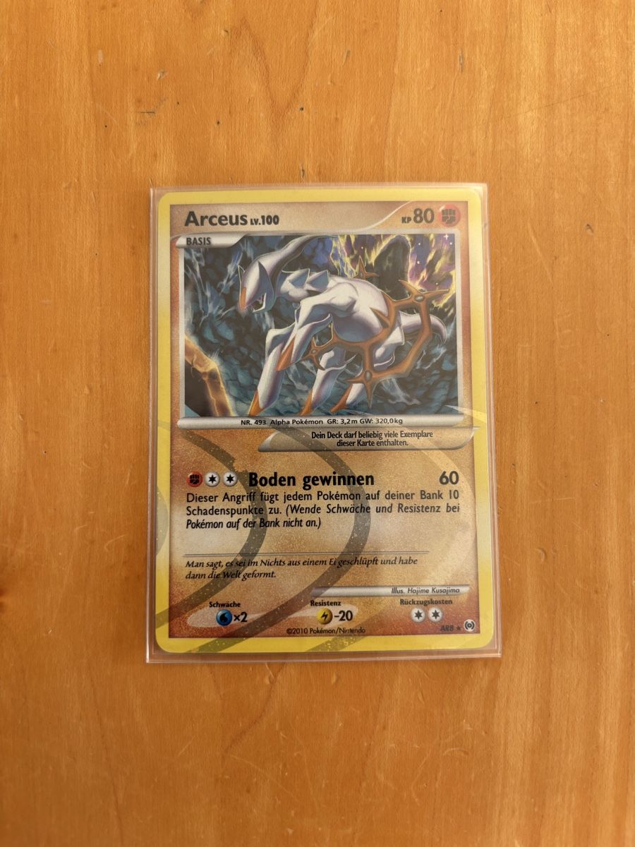 Pokémon Carte collezionabili: Arceus Pokemonkarte AR8 – Usato da Dättwil AG venduto da indeed22