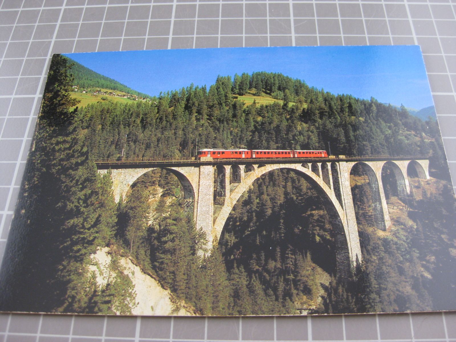 Cartoline postali: AK Wiesner Viadukt mit Zug – Usato da Malters venduto da Marosko