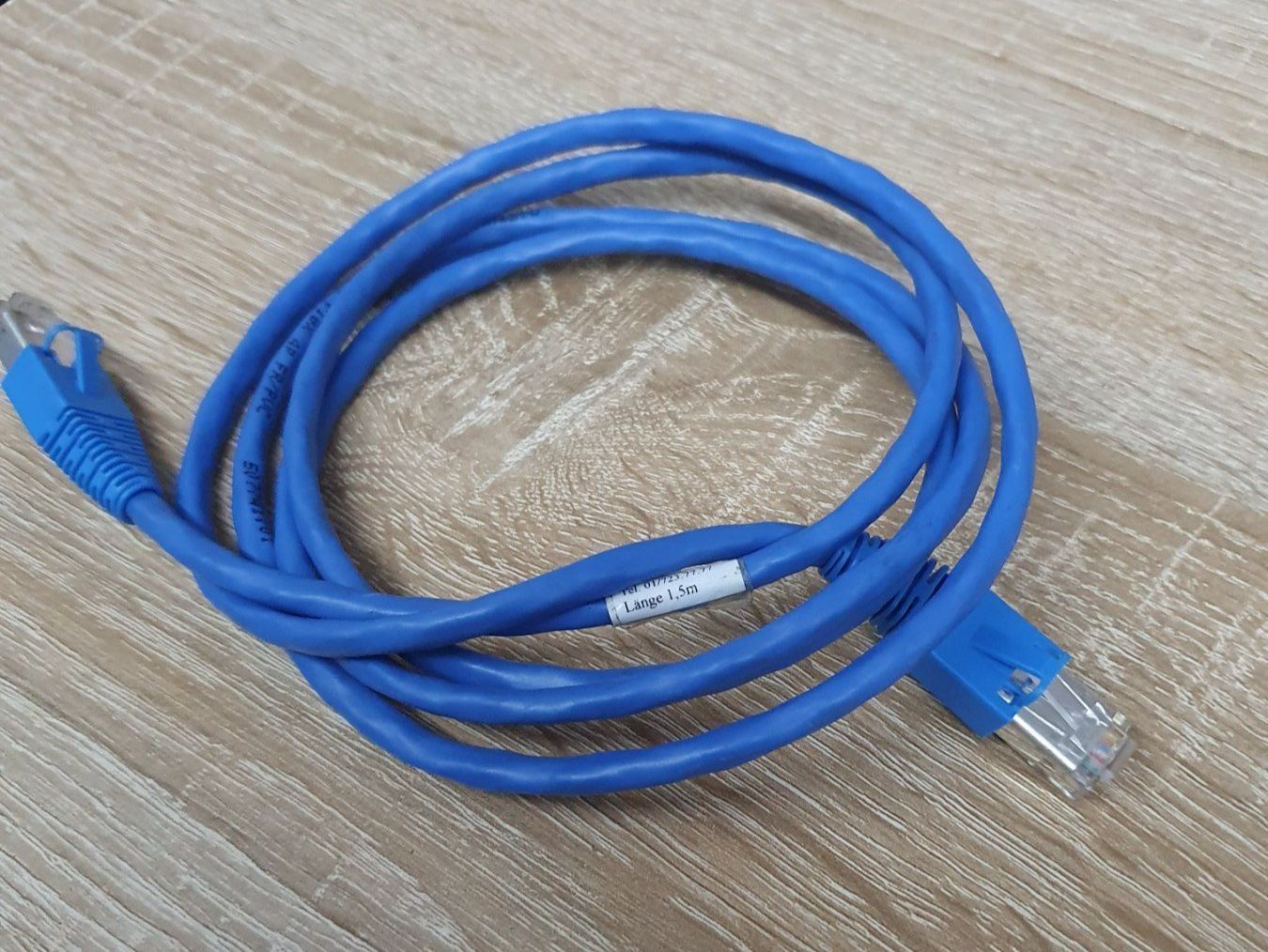 Dätwyler Kabel: Patchkabel Ethernetkabel cat 5e 1.5m Dätwyler 4P uninet 5502 – Gebraucht aus Zürich von eymen20 2