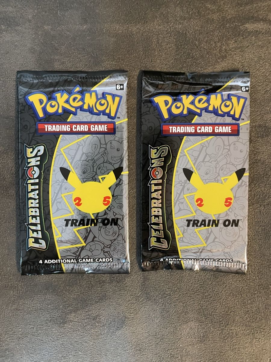 Pokémon Sammelbilder & Trading cards: Pokemon Celebrations Booster Packs EN – Neu und originalverpackt aus Niederönz von Panino5