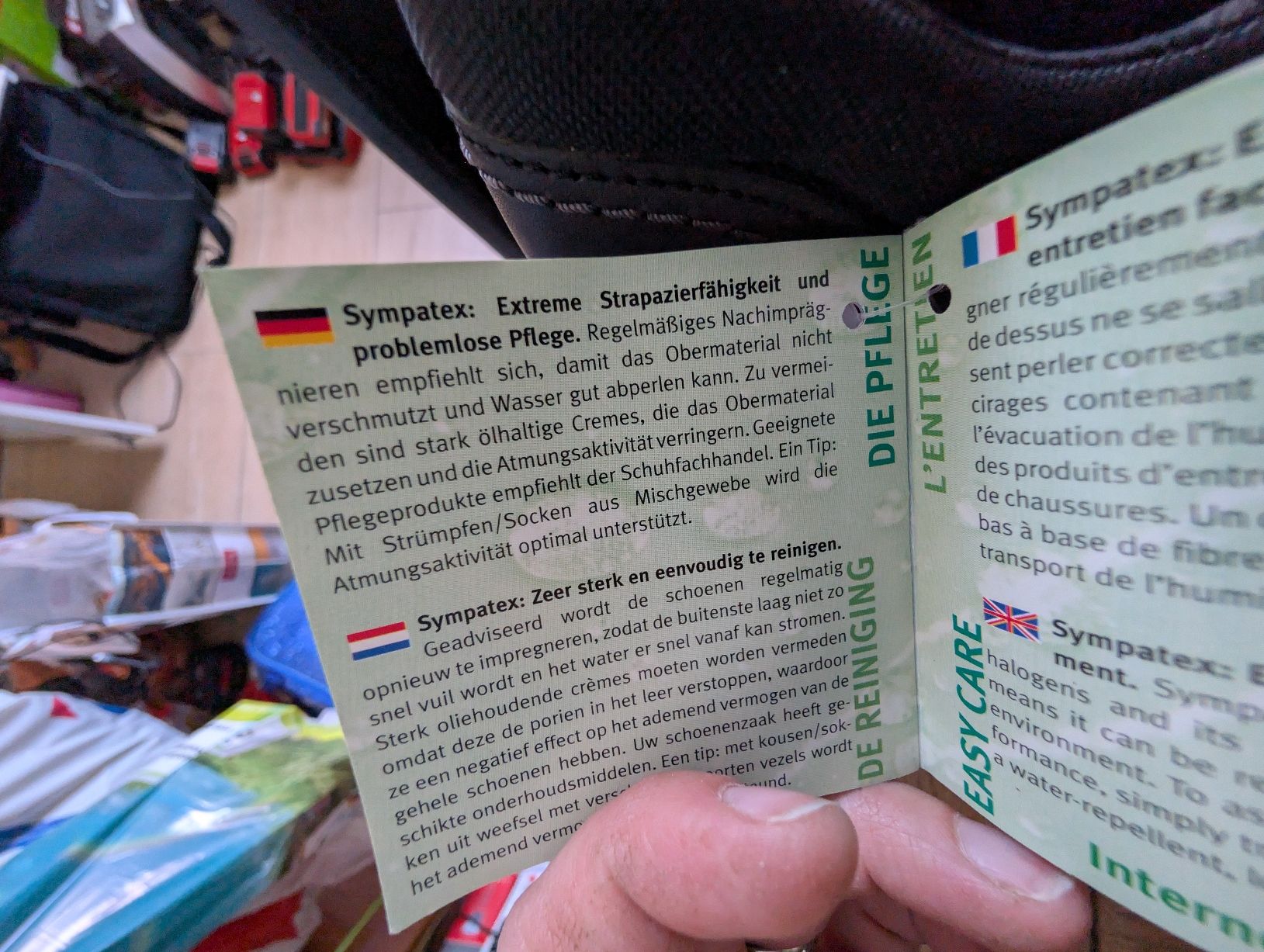 Chaussures hommes: Schuhe Sympatex Grösse 42 – Neuf (Voir description) à Bern par berneroberlaenderin 4