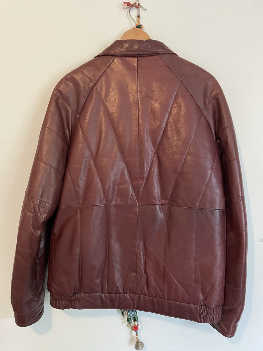 Giacche: Vintage Lederjacke gefüttert – Usato da Gümligen venduto da BazaarBazaar 1
