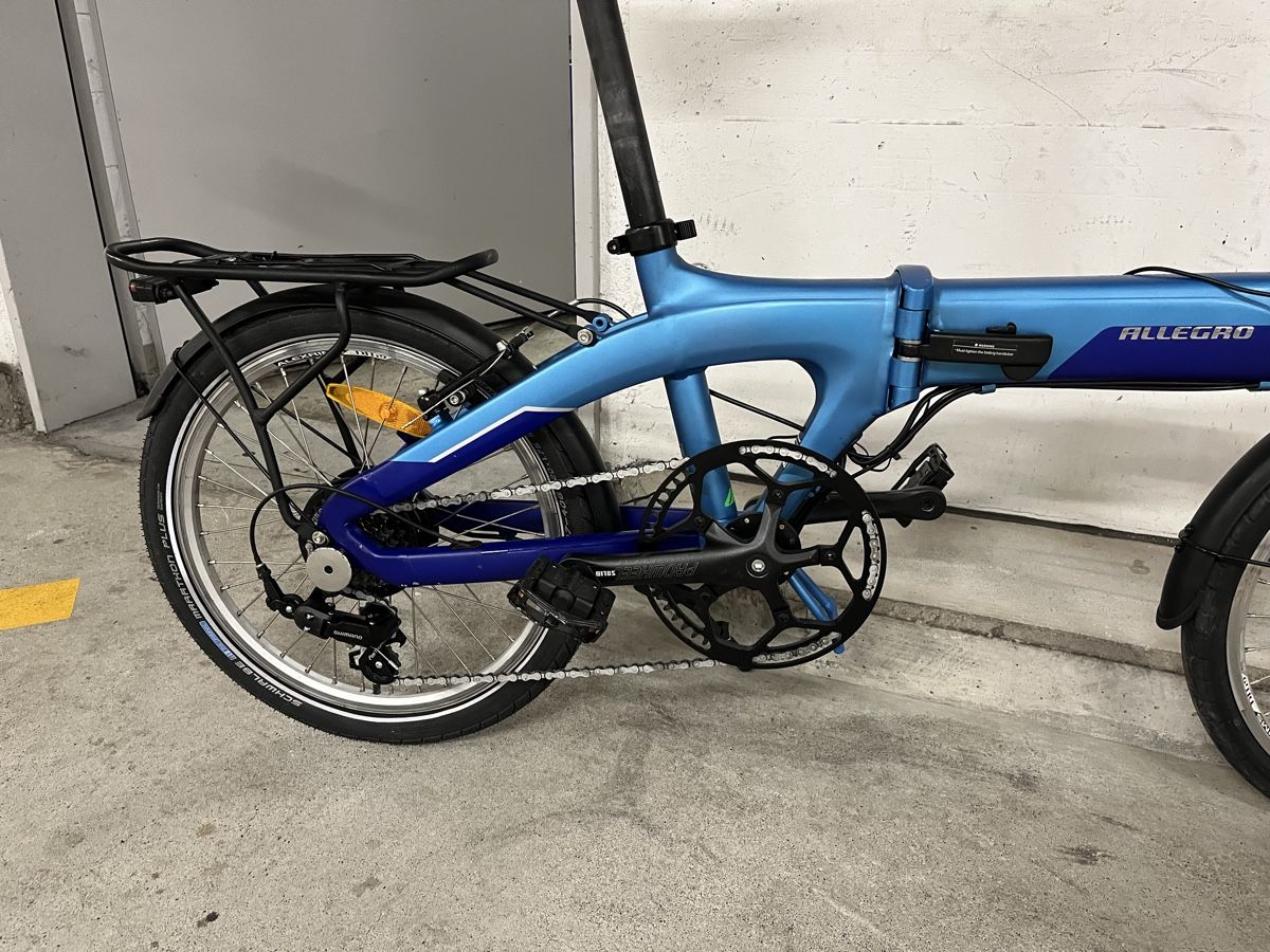 Velos: Faltrad Allegro E-Clips R blau – Defekt aus Zürich von divertimento4 7