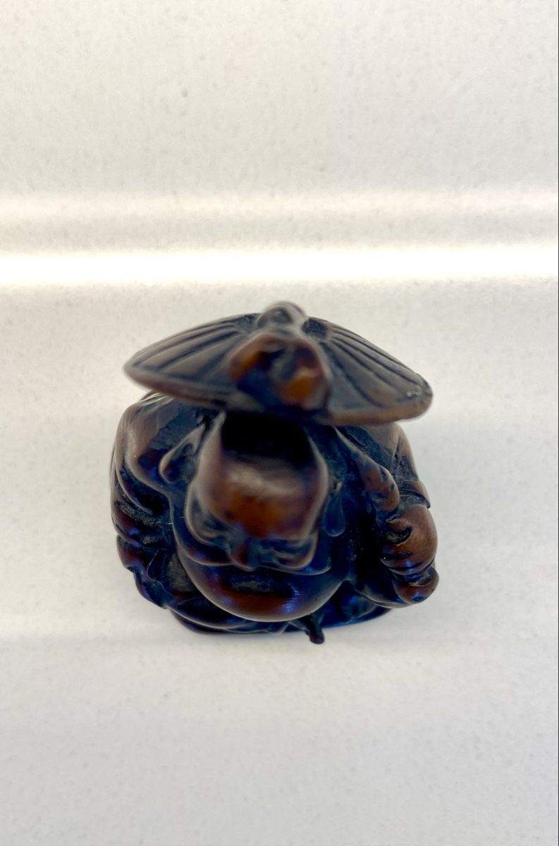 Statuette: Mini Hotei Lachender Buddha Figur – Usato da Basel venduto da phidelitas 9