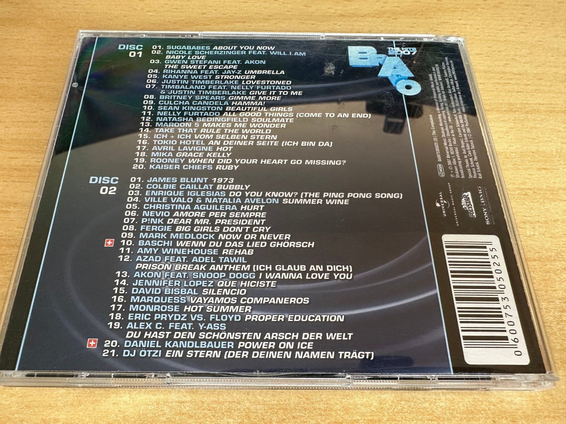 CD: Various – Bravo - The Hits 2007 - 2 CD – Usato da Rikon im Tösstal venduto da Alpenmutz 1
