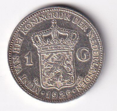 Tutti le monete: Niederlanden 1 Gulden 1929 – Usato da Neuchâtel venduto da karlpierrino