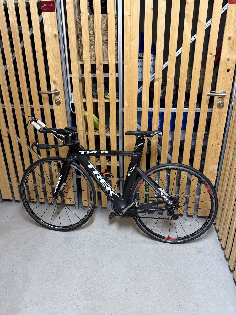 Trek Velos: Trek Speed Concept Triathlon Velo, Schwarz – Gebraucht aus Pratteln von sponiin