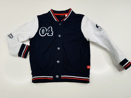 Coole Übergangsjacke "Good Vibes" Gr. 104, Top Zustand