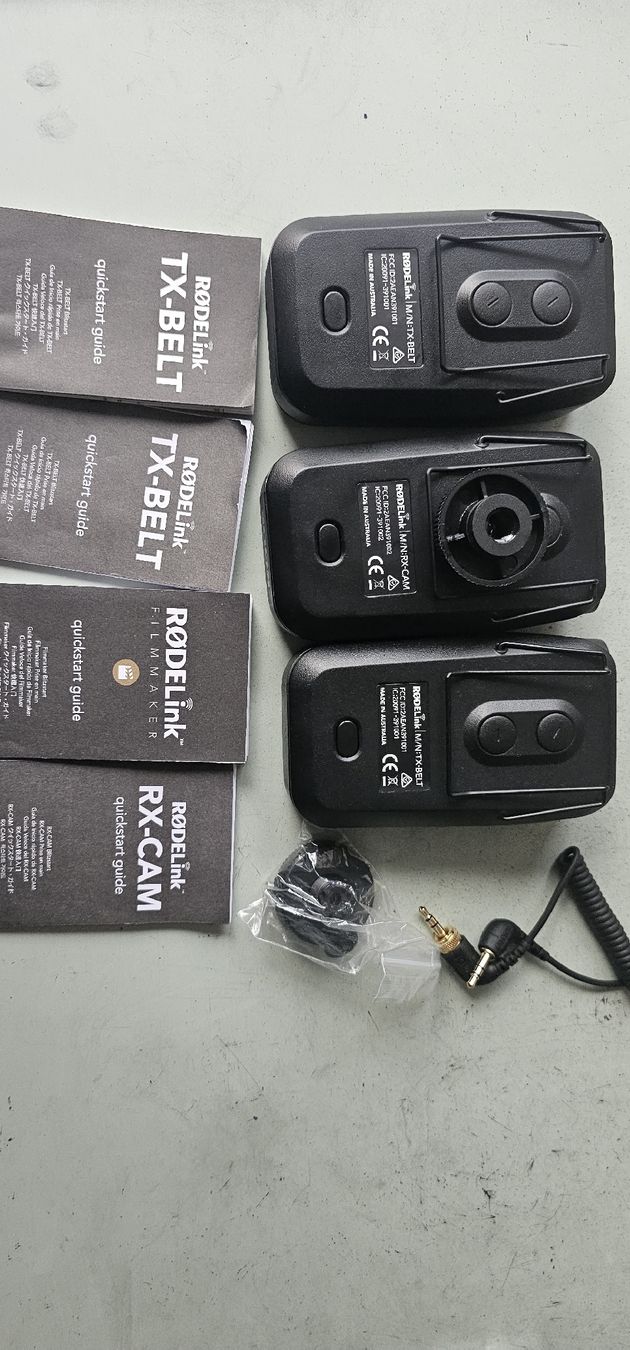 Røde Microfoni: Rode RODELink Filmmaker Kit - Wireless Microphone System – Usato da Geneve venduto da T36