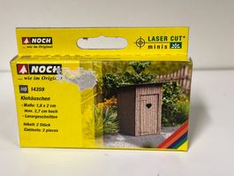 Noch 14359 Klohäuschen LASER CUT H0