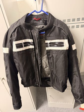 IXS Motorradjacke Grösse L schwarz weiss gebraucht