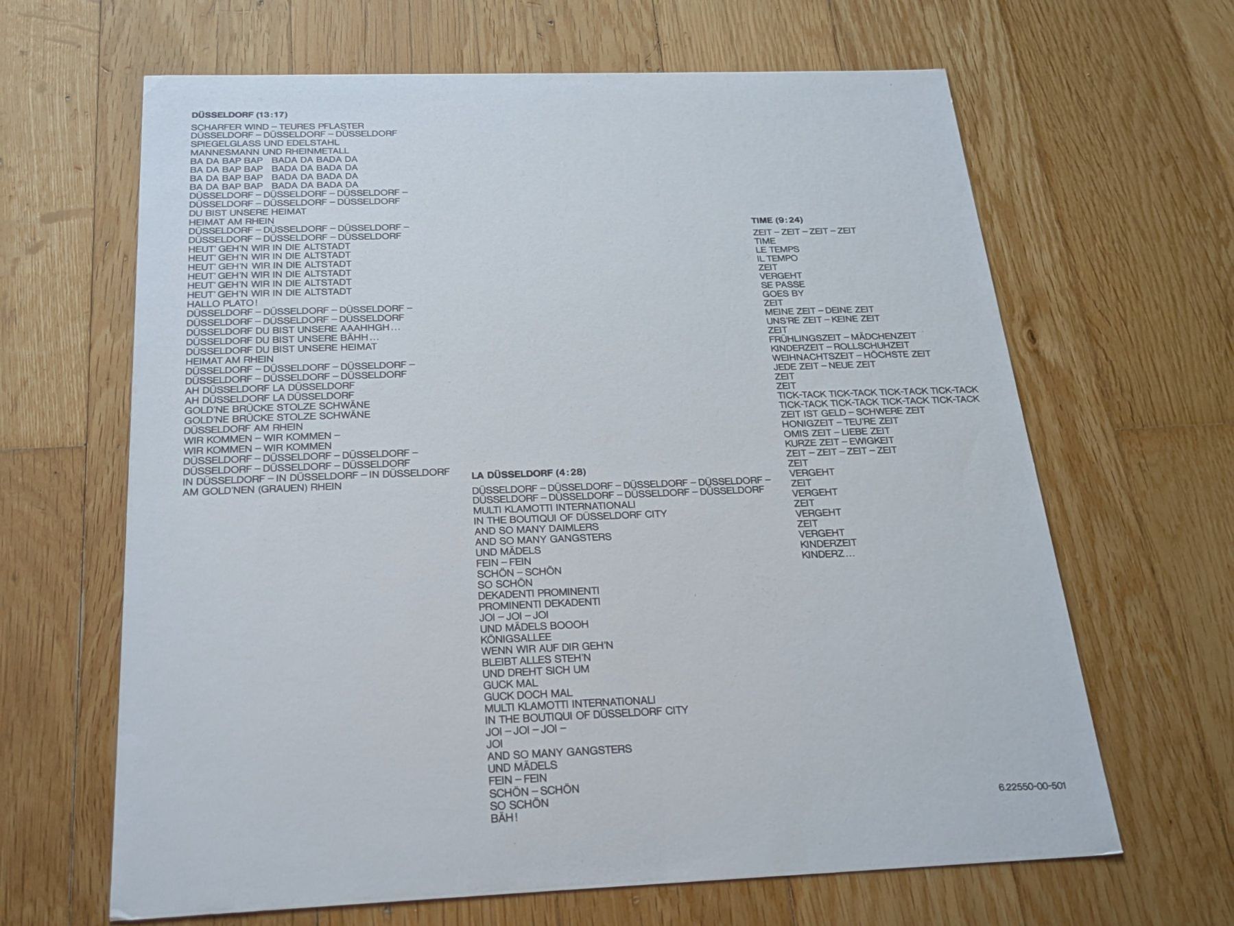 Schallplatten: La Düsseldorf, Vinyl LP, KRAUT ROCK – Gebraucht aus Dübendorf von PanzerGeneral 3