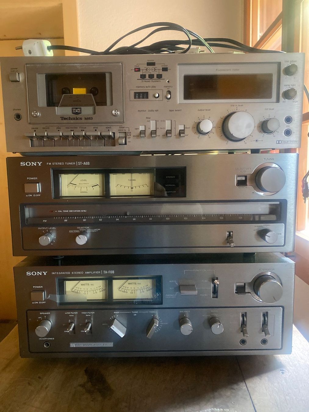 Vintage High-End HiFi Anlage 70er Jahre –Sony /KLH /Technics (Gebraucht ...