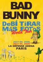 Concert Bad Bunny Paris 5 juillet