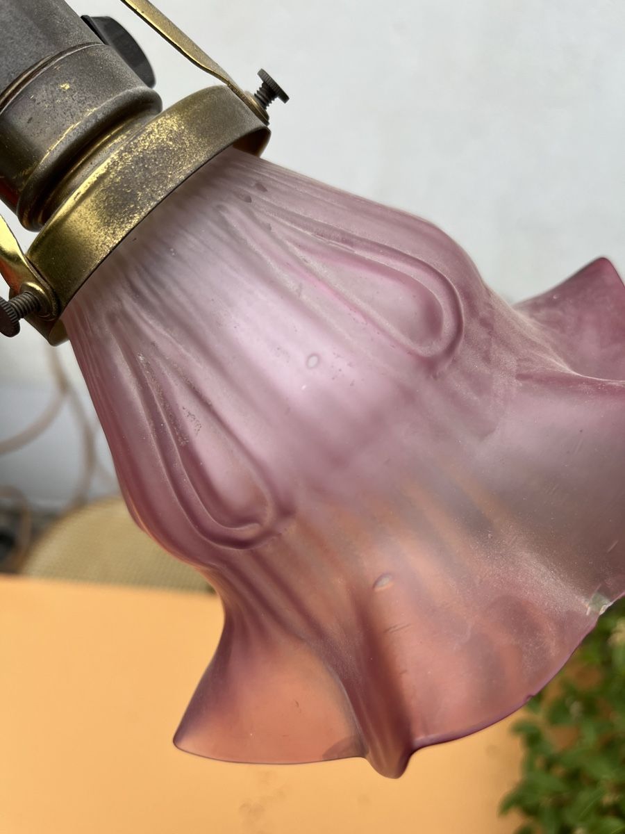 Lampade: Vintage Blumen-Lampe – Usato da Otelfingen venduto da Yossi-68 2