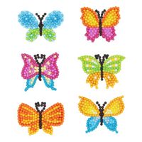 6 x Diamond Painting Dots Schmetterlinge