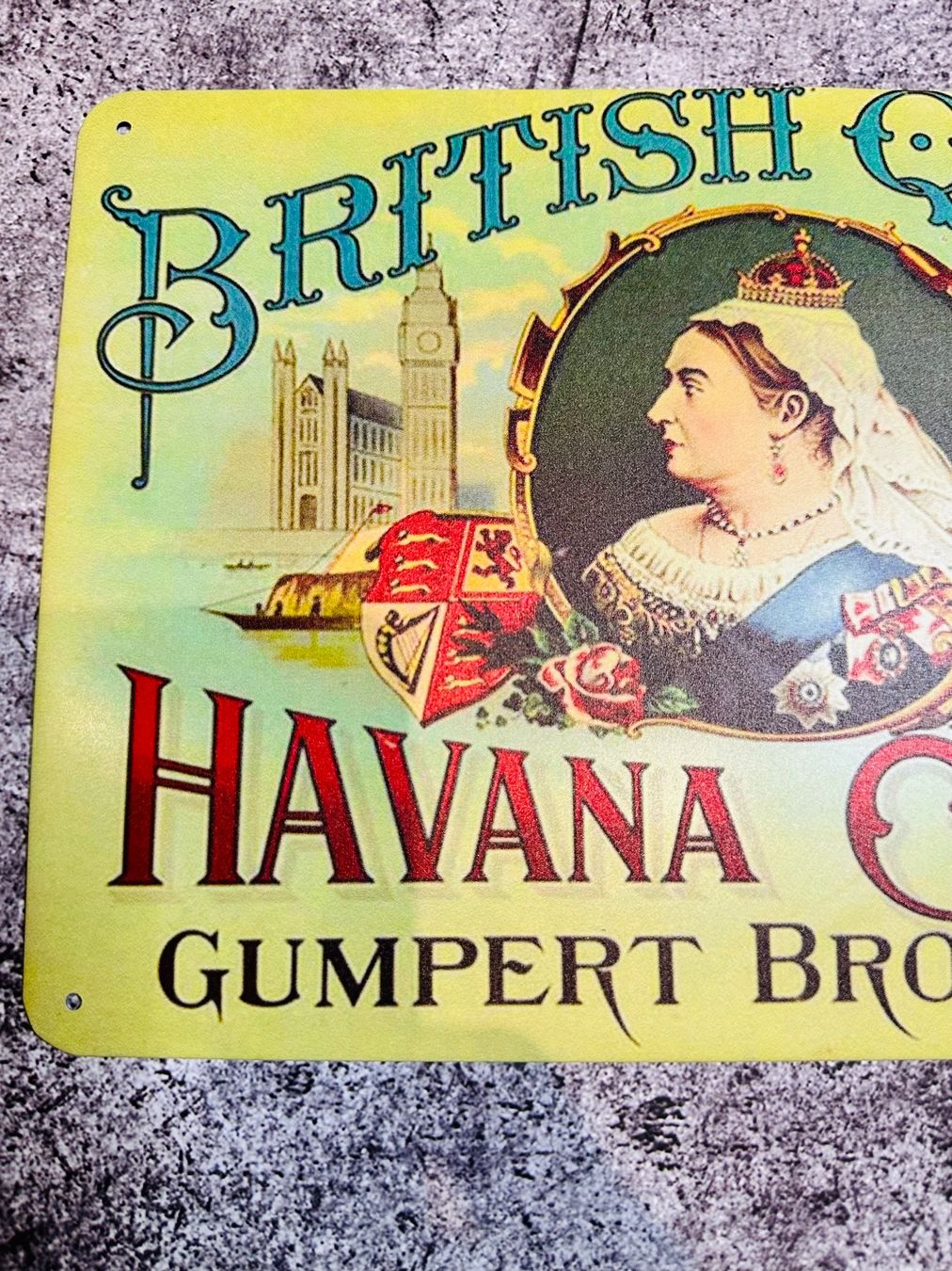 Schilder: Havana Cigars Vintage Metallblechschild – Neu und originalverpackt aus Balsthal von FAVE.Accessoires 3