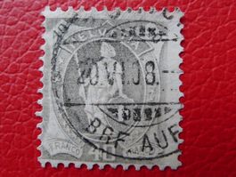 1908: Stehende Nr.97A, sauberes Stück, Kat: 100.-+