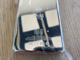 Apple iPod A1099 60GB Rückseite Chromstahl – NEU
