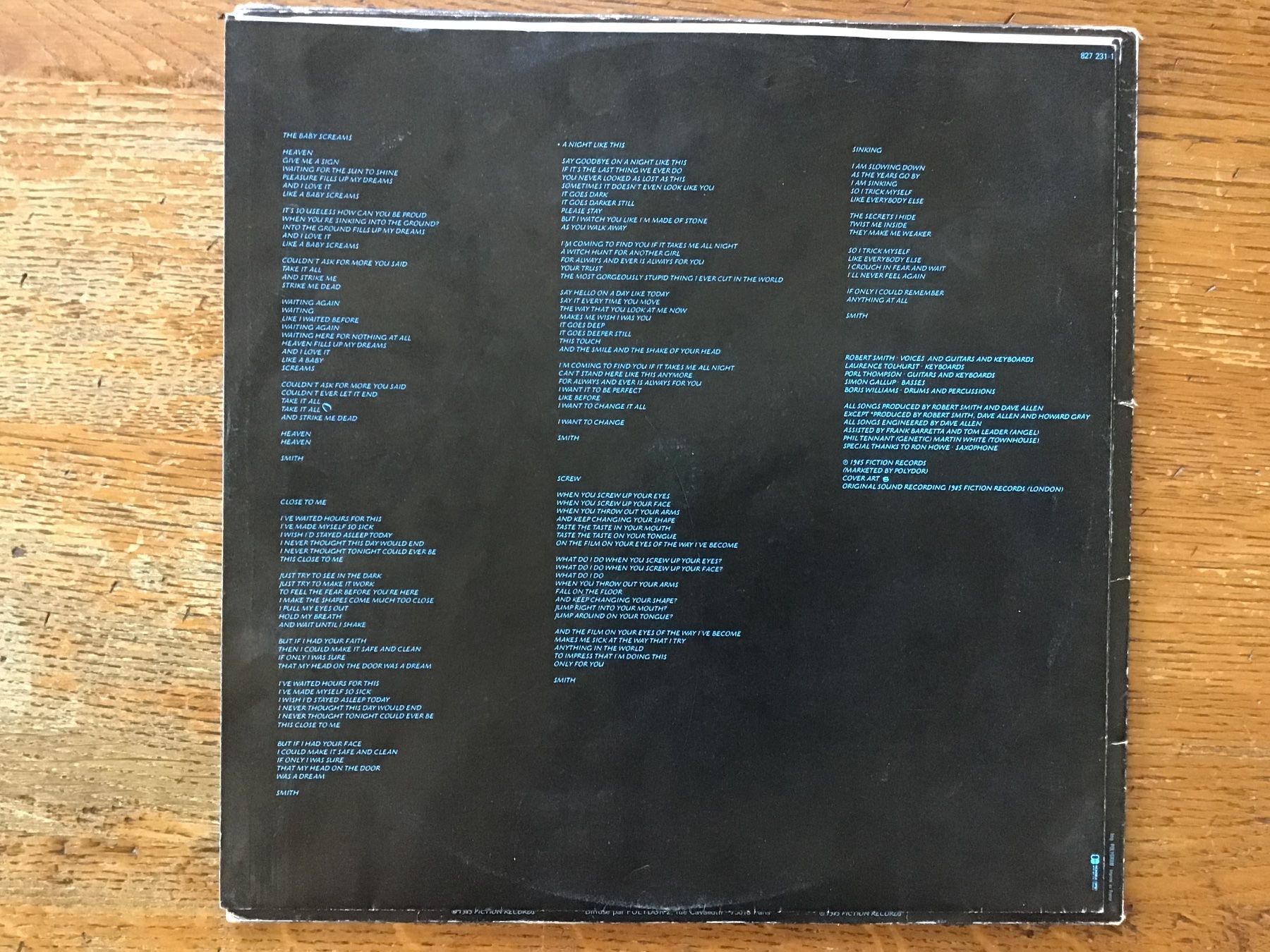 Schallplatten: LP The Cure 5 – Gebraucht aus Fully von Ruby97 3