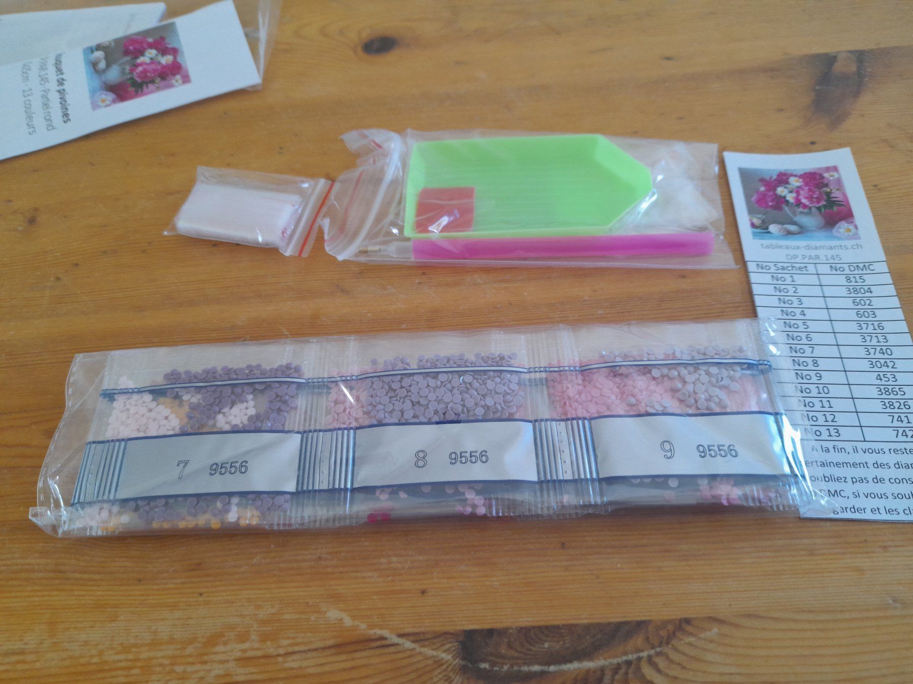 Kit bricolage: Tableaux diamants – Nuovo e nell'imballaggio originale da Miecourt venduto da Marly1 4