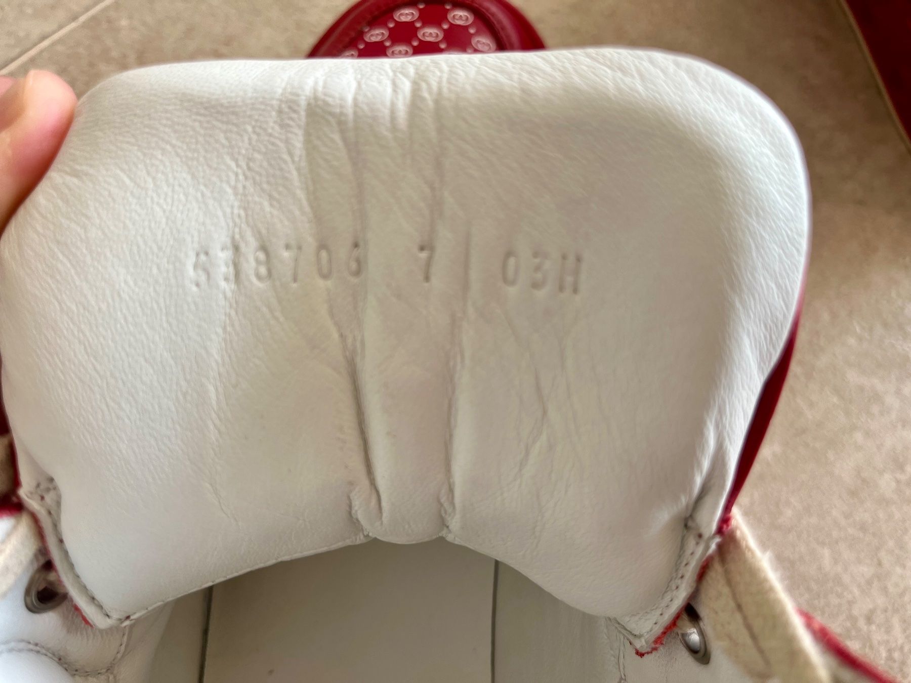 Gucci Scarpe da uomo: Gucci Sneakers red superbe état ! – Usato da St-Blaise venduto da Yeeppp 5