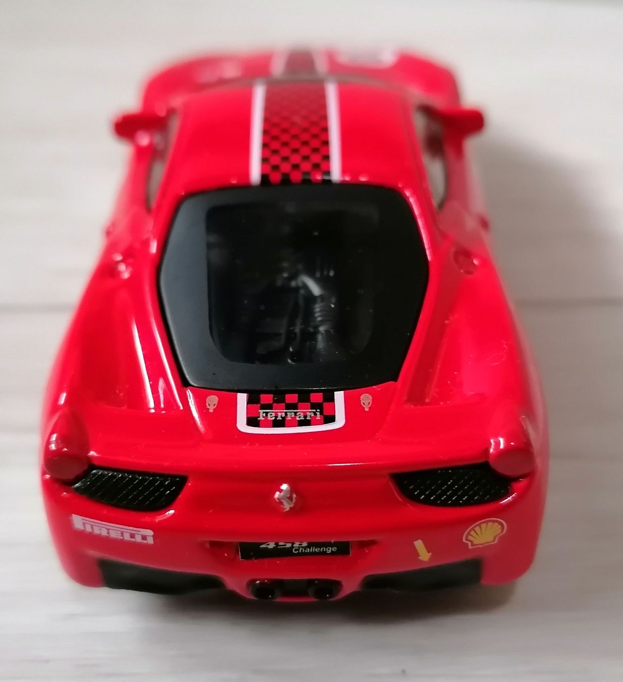 Ferrari Modellautos: Modellauto Ferrari 458 Challenge Mst. 1:43 rot – Gebraucht aus Oberurnen von mackrokodile 2