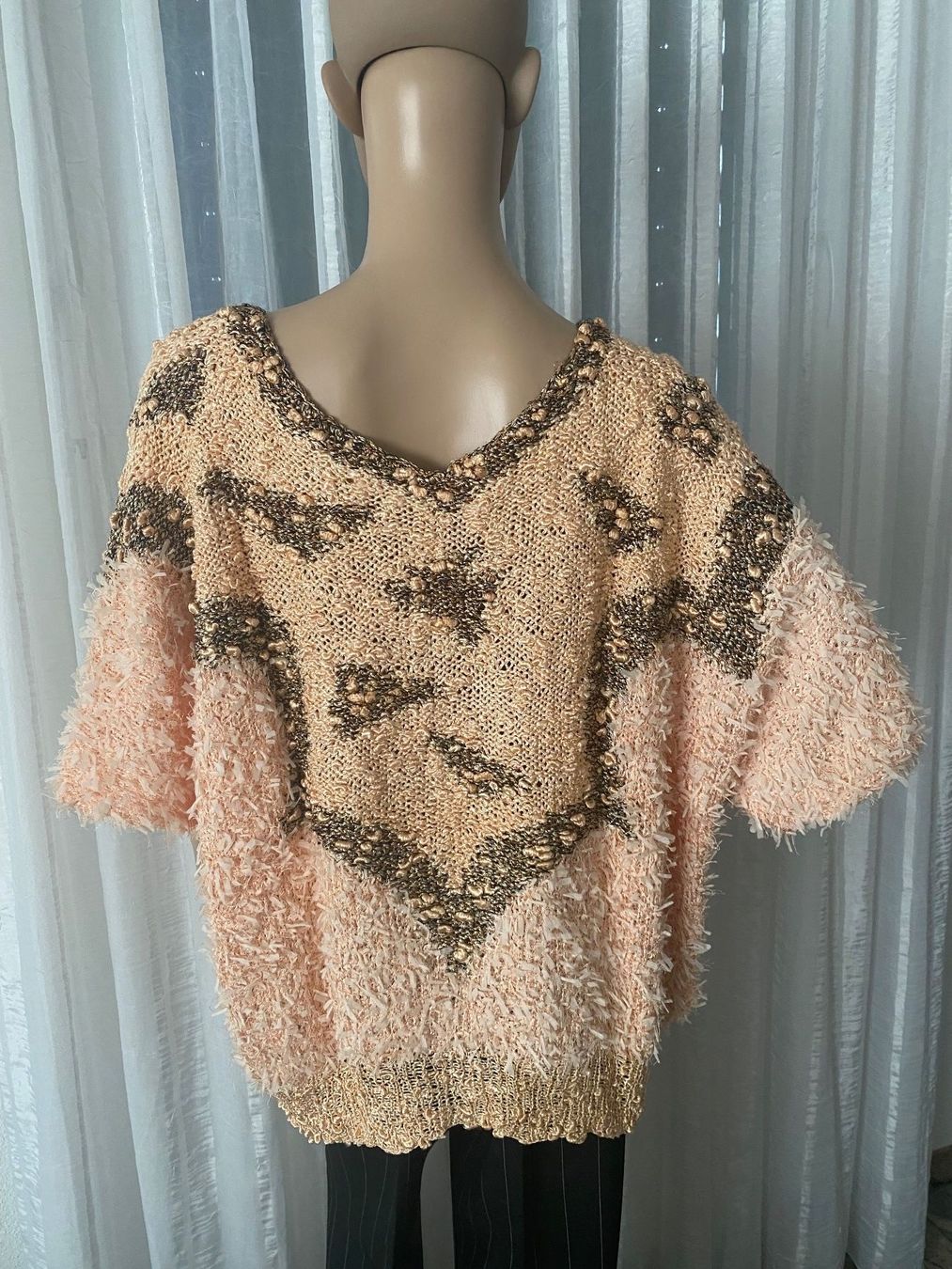 Pullover & Sweatshirts: Perfekter Auftritt - UNIKAT - HAND MADE Strickpulli, M/L – Neu (gemäss Beschreibung) aus Winkel von ferrari2022 1