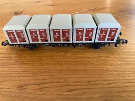 Märklin 4767 - Kontainer Wagen von Haus zu Haus