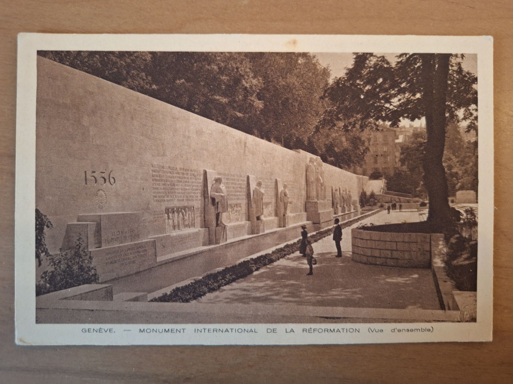 Cartoline postali: Genf: Denkmal der Reformation 1556  – Usato da Sargans venduto da nicsam1815