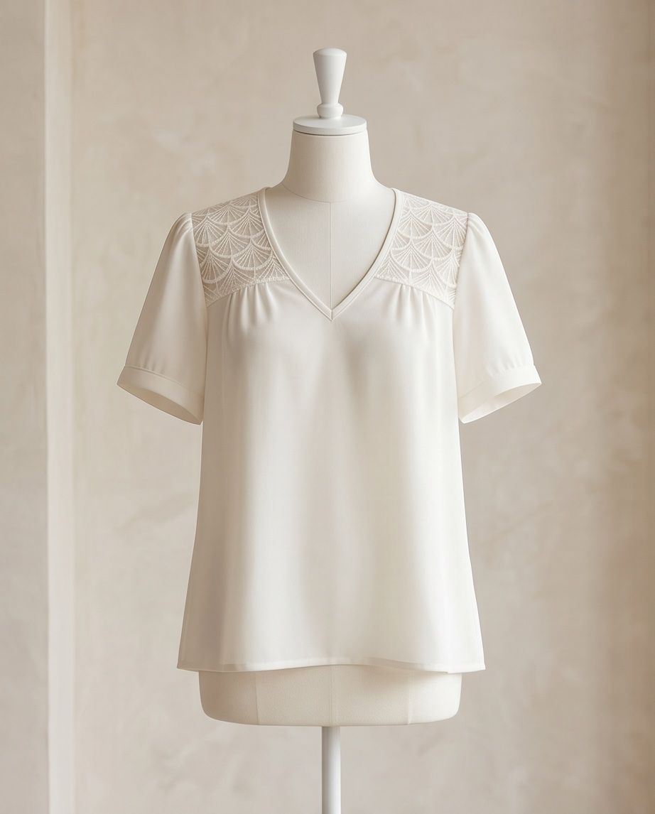 Camicette: Artlove Paris blouse blanche - neuve - taille 36 – Nuovo e nell'imballaggio originale da Vuisternens-Romont venduto da gol_xp6p 3