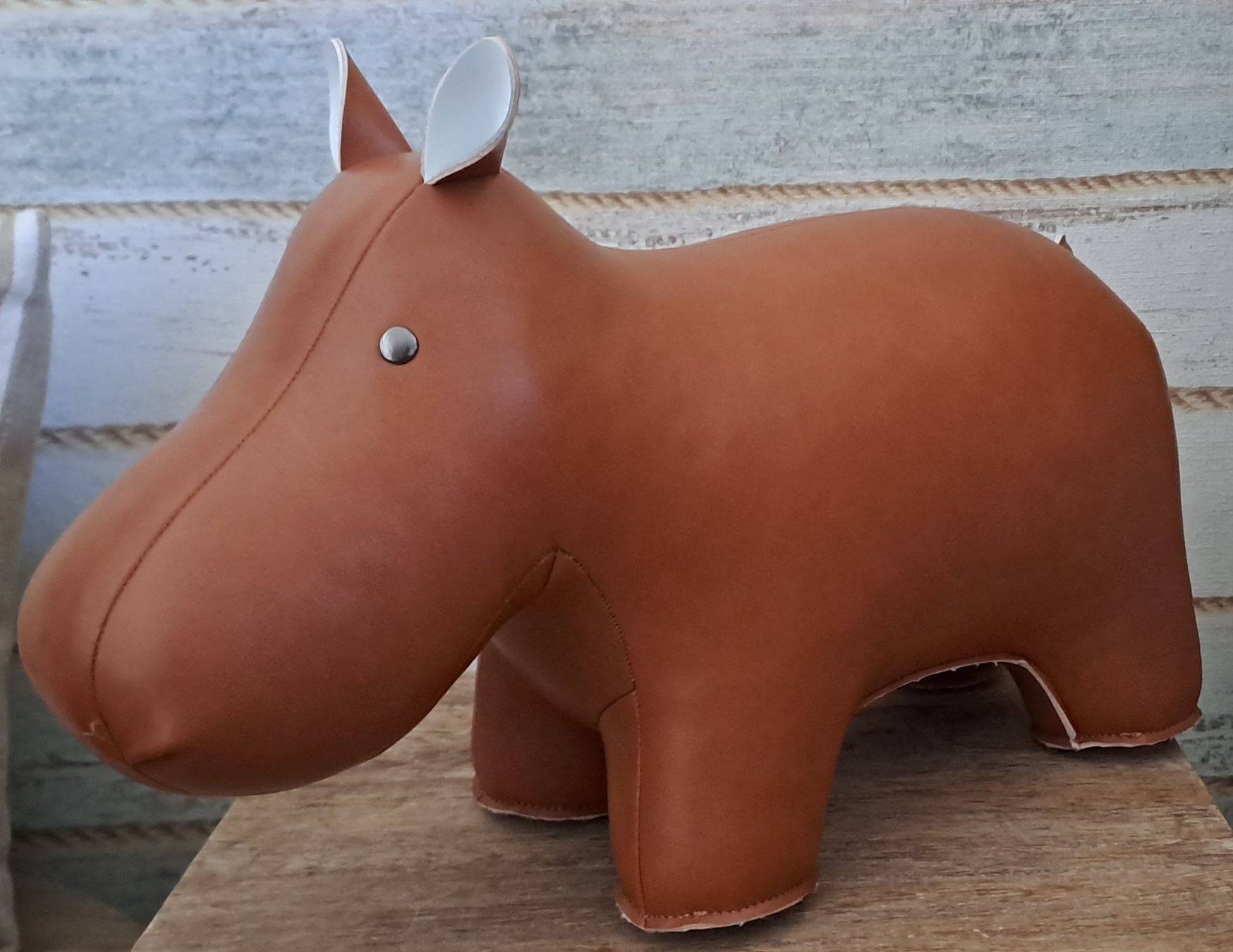 Statuette: Premium Designer "Nielpferd" aus Leder – Nuovo (secondo la descrizione) da Wallisellen venduto da prada008
