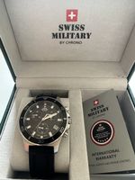 Swiss Military Chrono Uhr Chronograph schwarz neuwertig