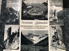 Prospekt Fürstentum Liechtenstein  1930